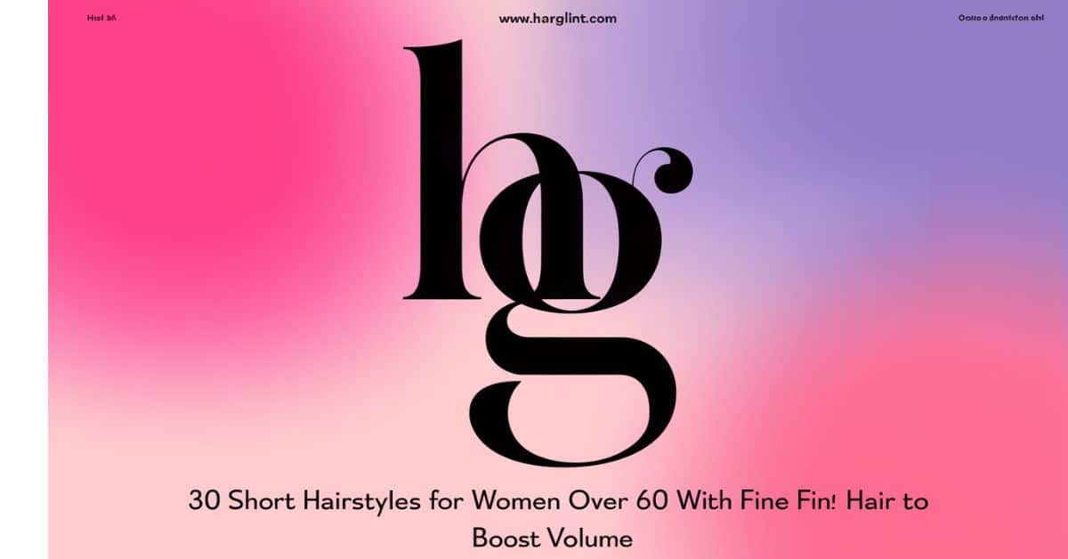 30 Short Hairstyles For Women Over 60 With Fine Hair To Boost Volume