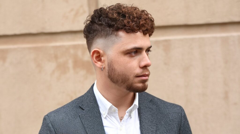 Curly Top Fade: The Best of Both Worlds