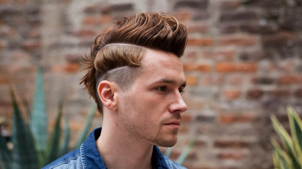 Textured Faux Hawk: Softer Alternative