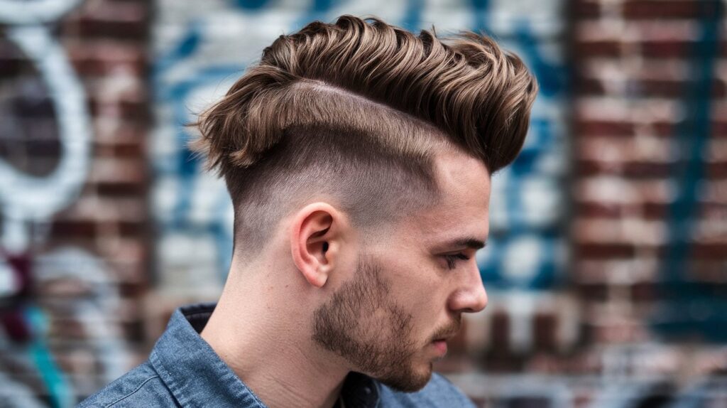 Wavy Quiff: Adding Height and Movement