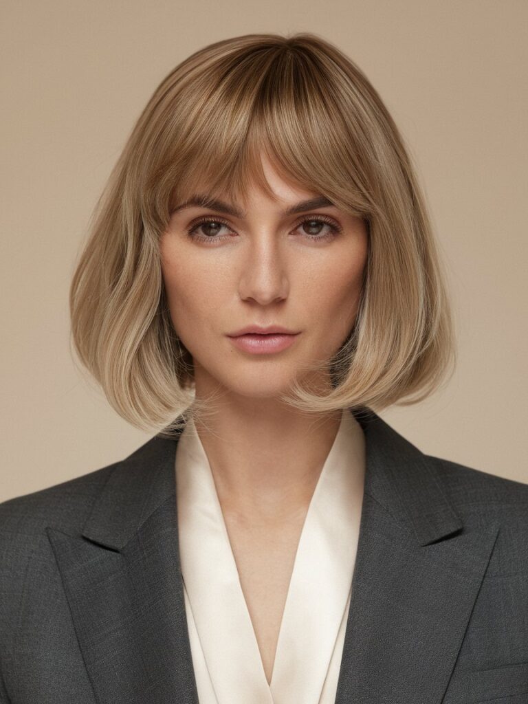 1. Chin-Length Bob