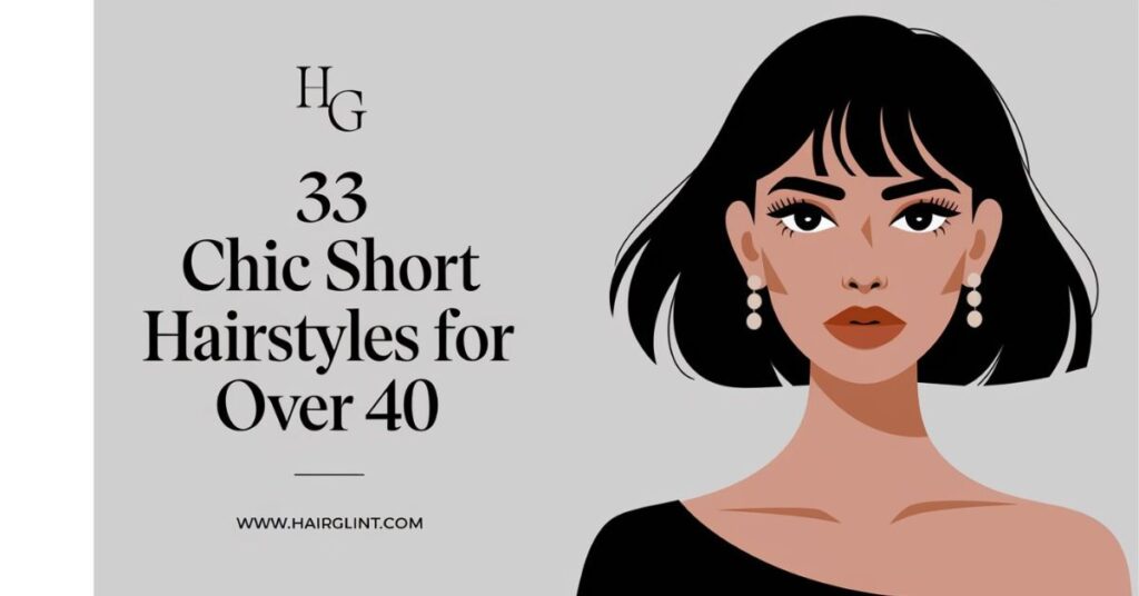 33 Chic Short Hairstyles For Women Over 40 That To Try for New Haircuts