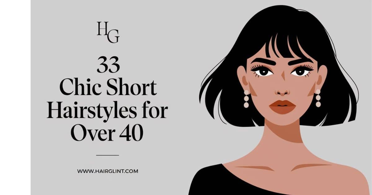 33 Chic Short Hairstyles For Women Over 40 That To Try for New Haircuts