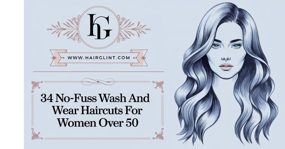 34 No-Fuss Wash and Wear Haircuts for Women Over 50