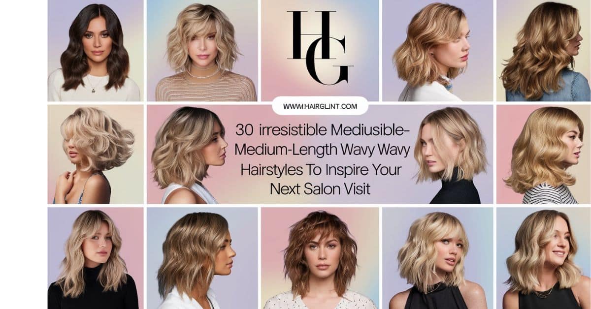 30 Irresistible Medium-Length Wavy Hairstyles to Inspire Your Next Salon Visit