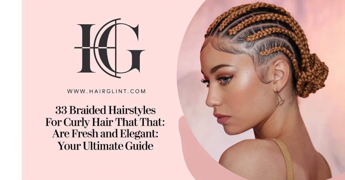 33 Braided Hairstyles for Curly Hair That Are Fresh and Elegant