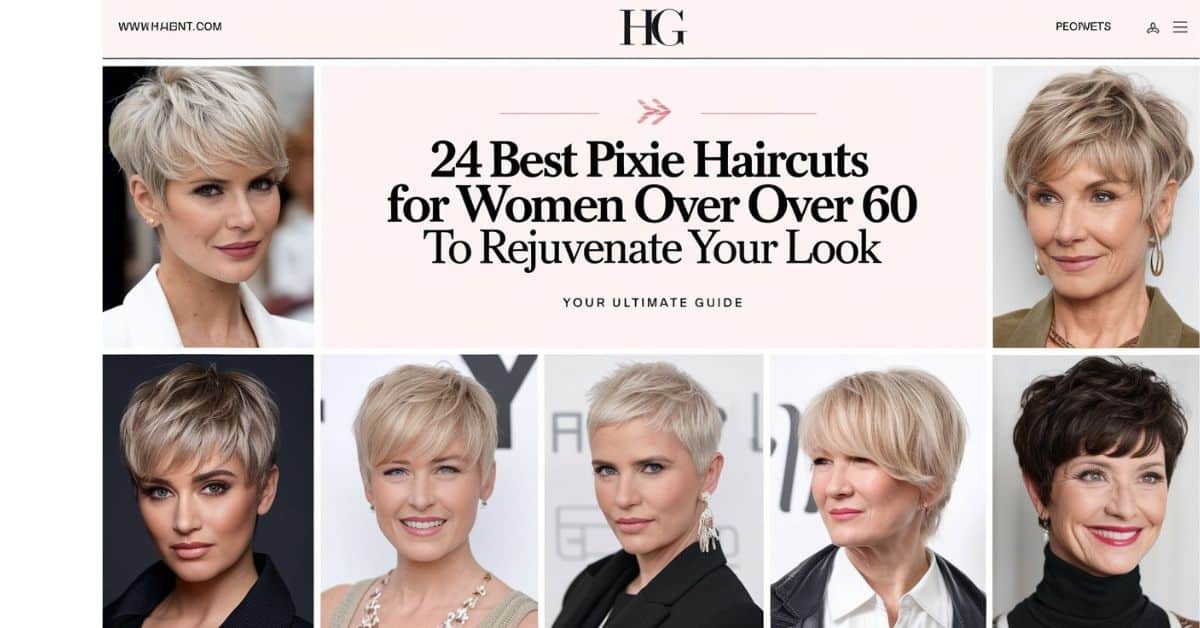 24 Best Pixie Haircuts for Women Over 60 to Rejuvenate Your Look