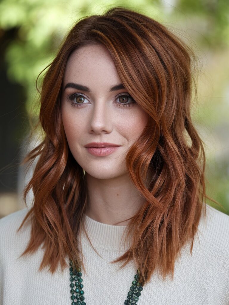 7. Chestnut Brown with Copper Hues