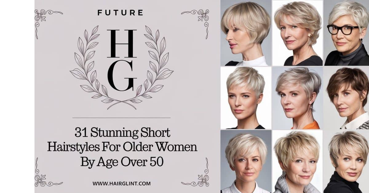  31 Stunning Short Hairstyles For older Women by age Over 50