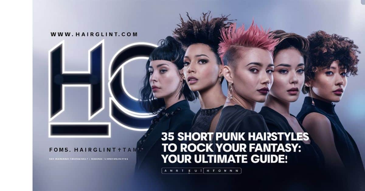 35 Short Punk Hairstyles to Rock Your Fantasy