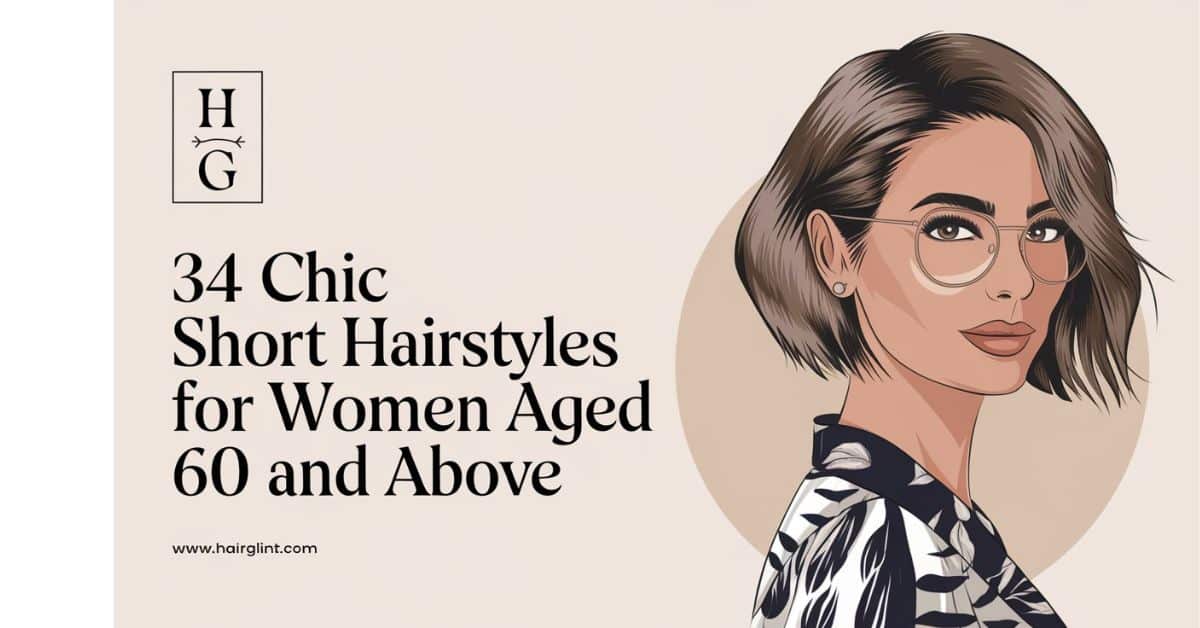 34 Chic Short Hairstyles for Women Aged 60 and Above