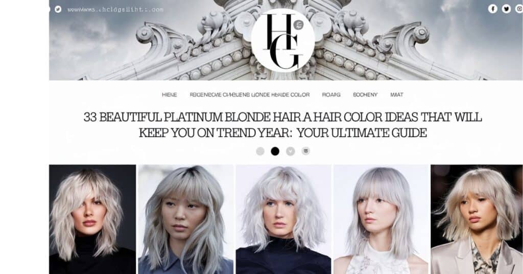 33 Beautiful Platinum Blonde Hair Color Ideas That Will Keep You On Trend This Year