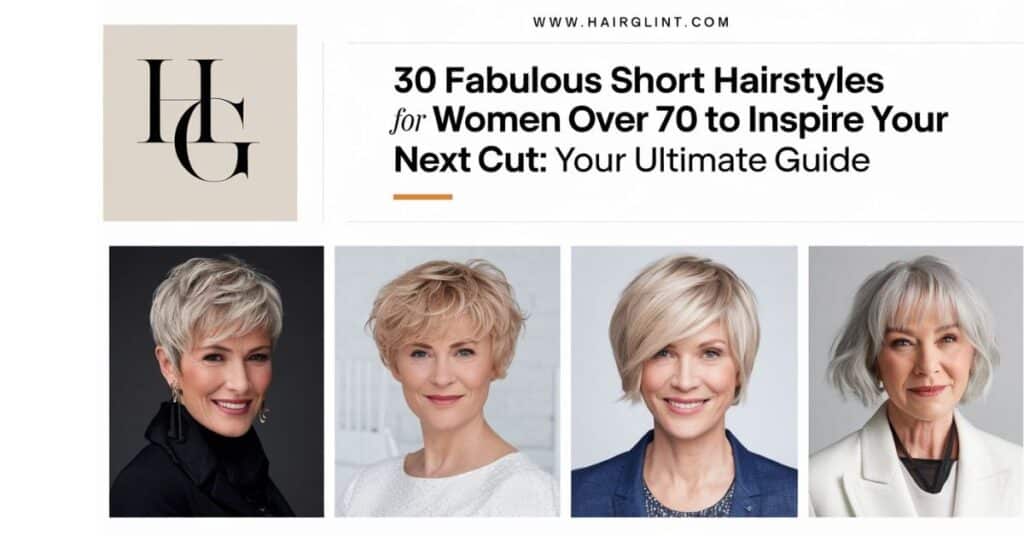 30 Fabulous Short Hairstyle For Women Over 70 to Inspire Your Next Cut