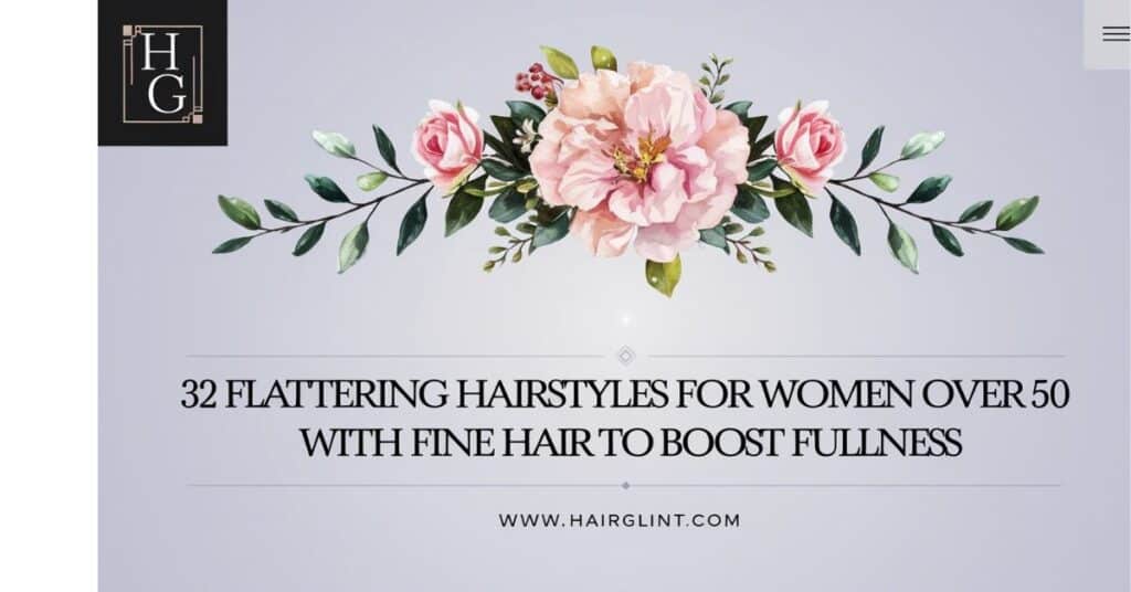 32 Flattering Hairstyles for Women Over 50 with Fine Hair to Boost Fullness