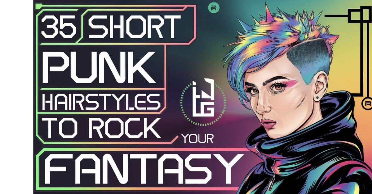 35 Short Punk Hairstyles to Rock Your Fantasy