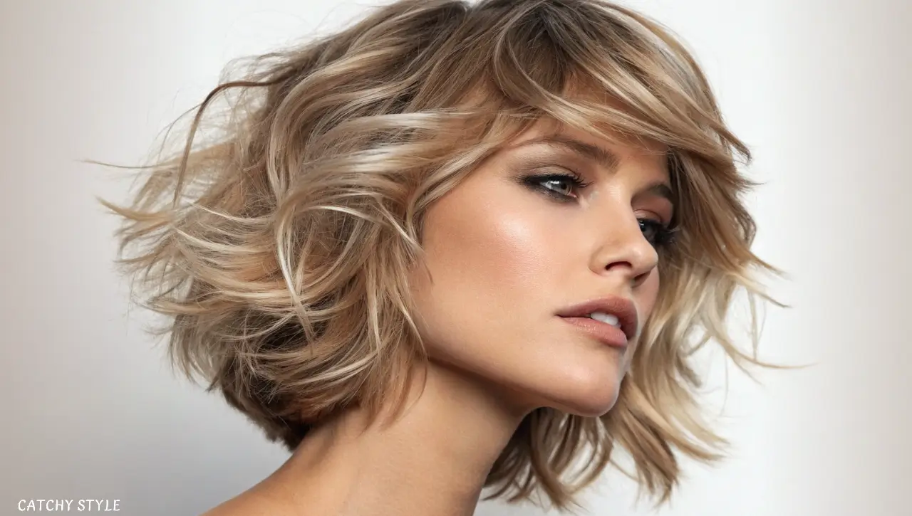 Feathered Bob hairstyle Feathered Bob hairstyle