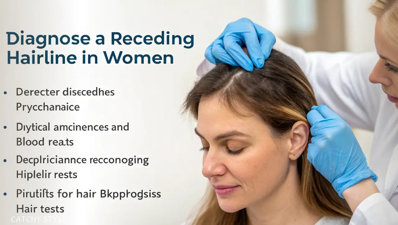 How to Diagnose Receding Hairline in Women How to Diagnose Receding Hairline in Women