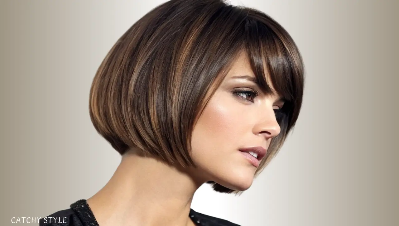 Inverted Short Layered Bob Inverted Short Layered Bob