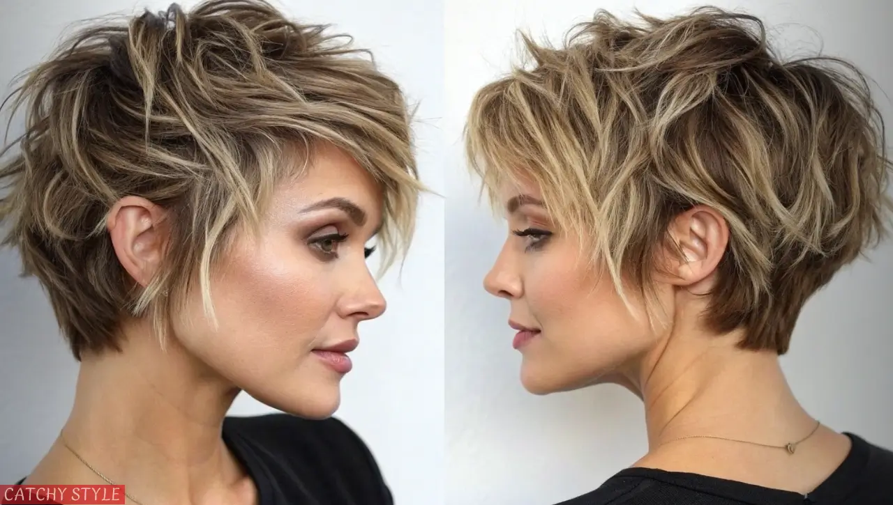 Shaggy Crop haircut Shaggy Crop haircut