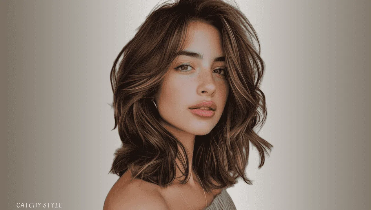Shoulder-Length Butterfly Cut Hair Shoulder-Length Butterfly Cut Hair