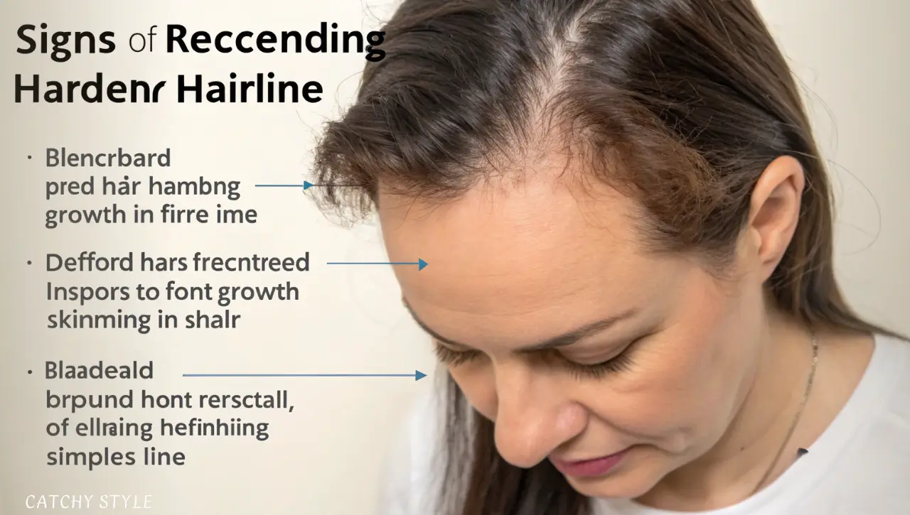 Signs and Symptoms of Receding Hairline in Women Signs and Symptoms of Receding Hairline in Women