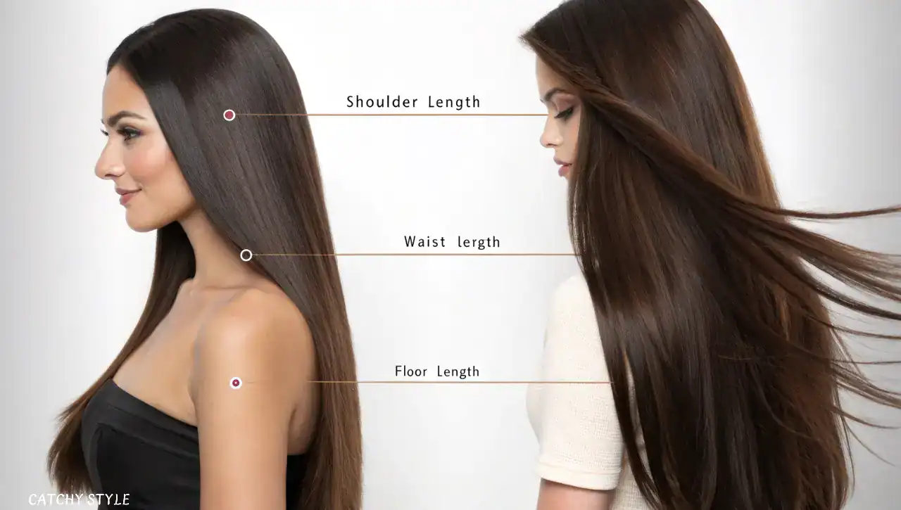 Standard Hair Length Chart Measurements Standard Hair Length Chart Measurements