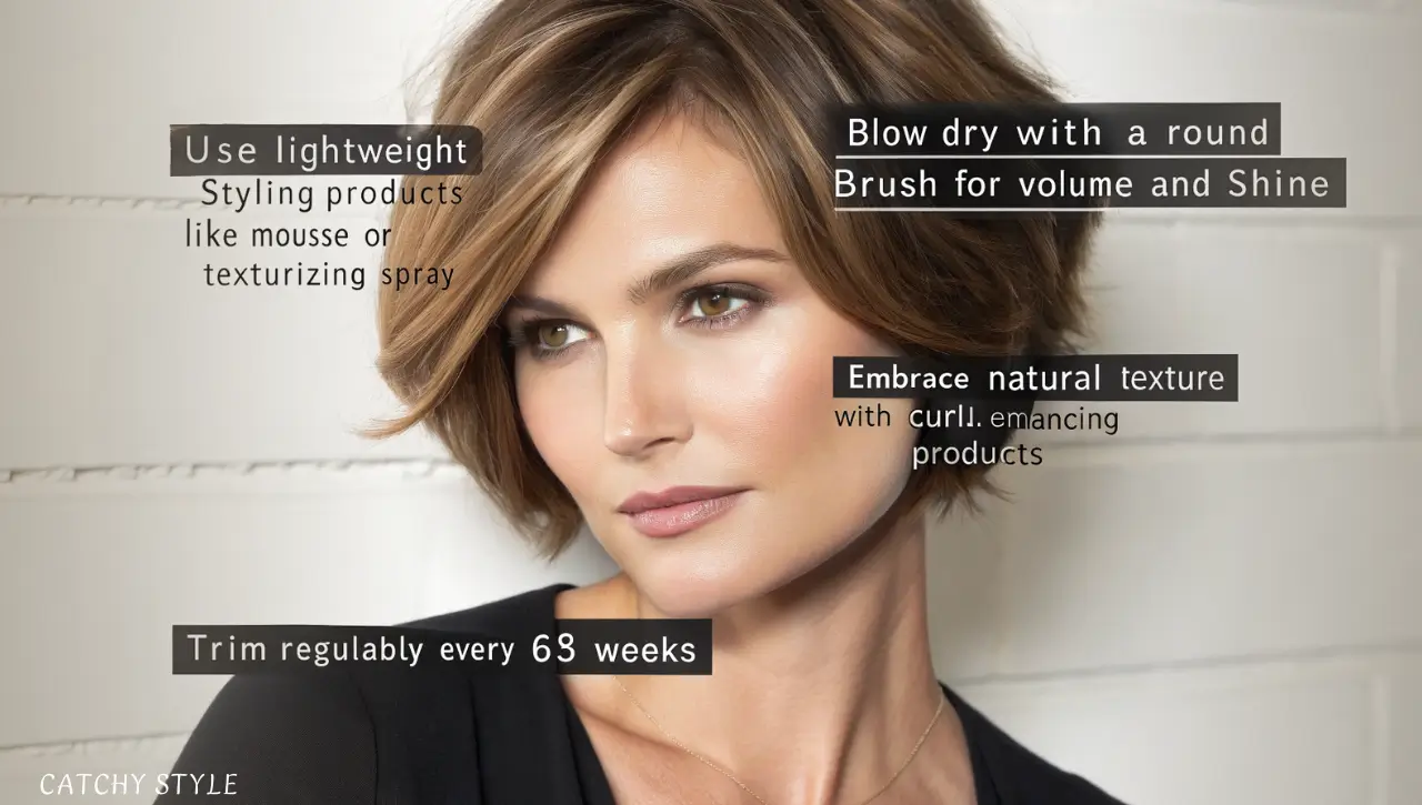 Styling tips for short, Layered Bob hairstyles Styling tips for short, Layered Bob hairstyles