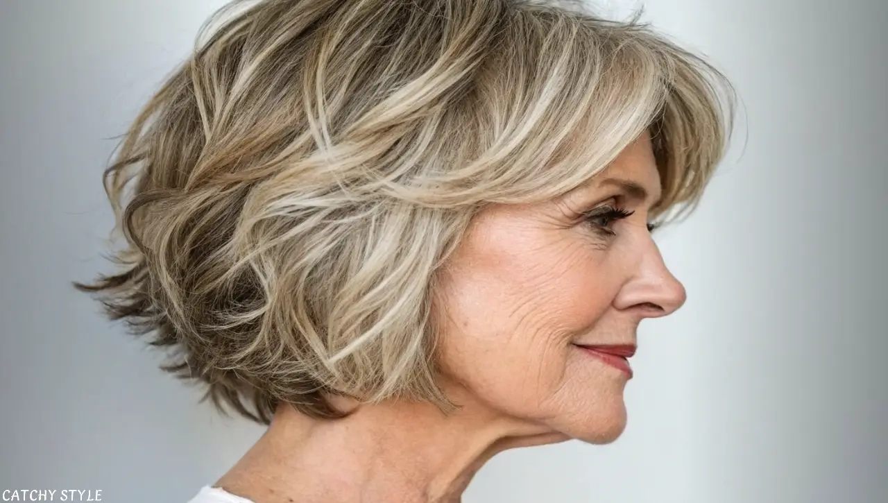 Textured Bob haircut Textured Bob haircut