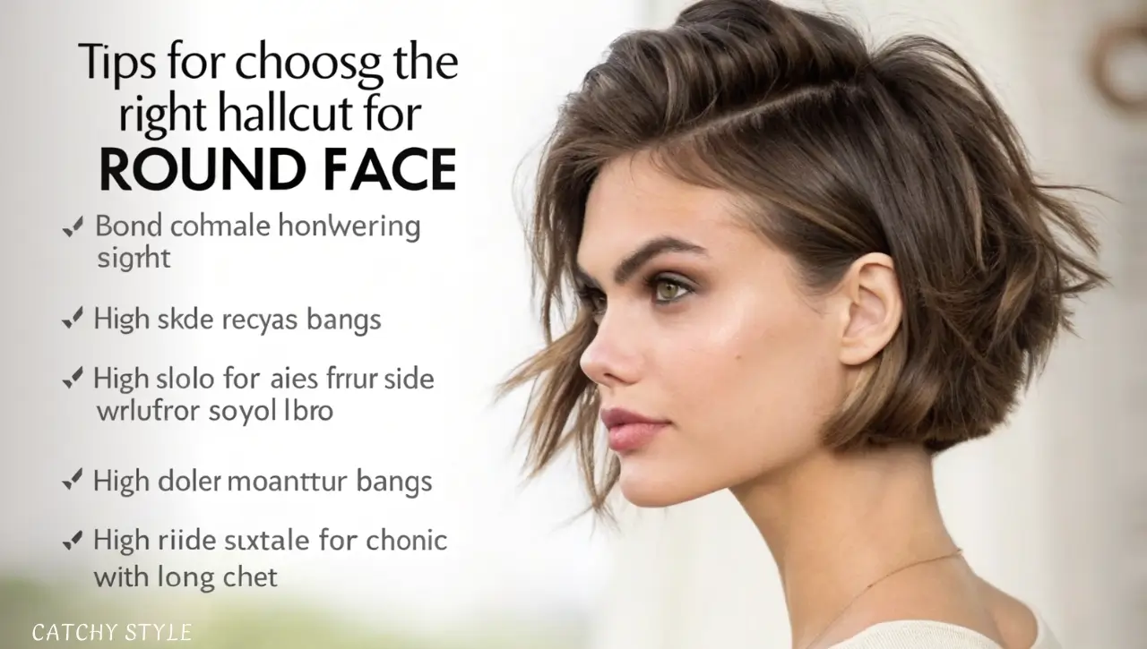 Tips for Choosing the Right Haircut for a Round Face Tips for Choosing the Right Haircut for a Round Face