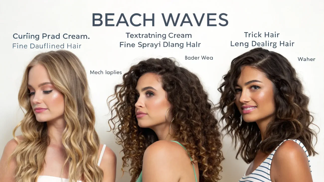 Beach Waves Hair for Different Hair Types and Lengths Beach Waves Hair for Different Hair Types and Lengths