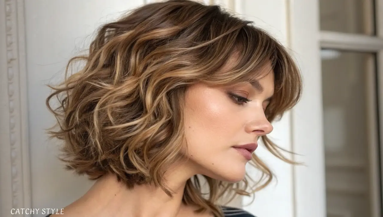 Chin-length layers Chin-length layers