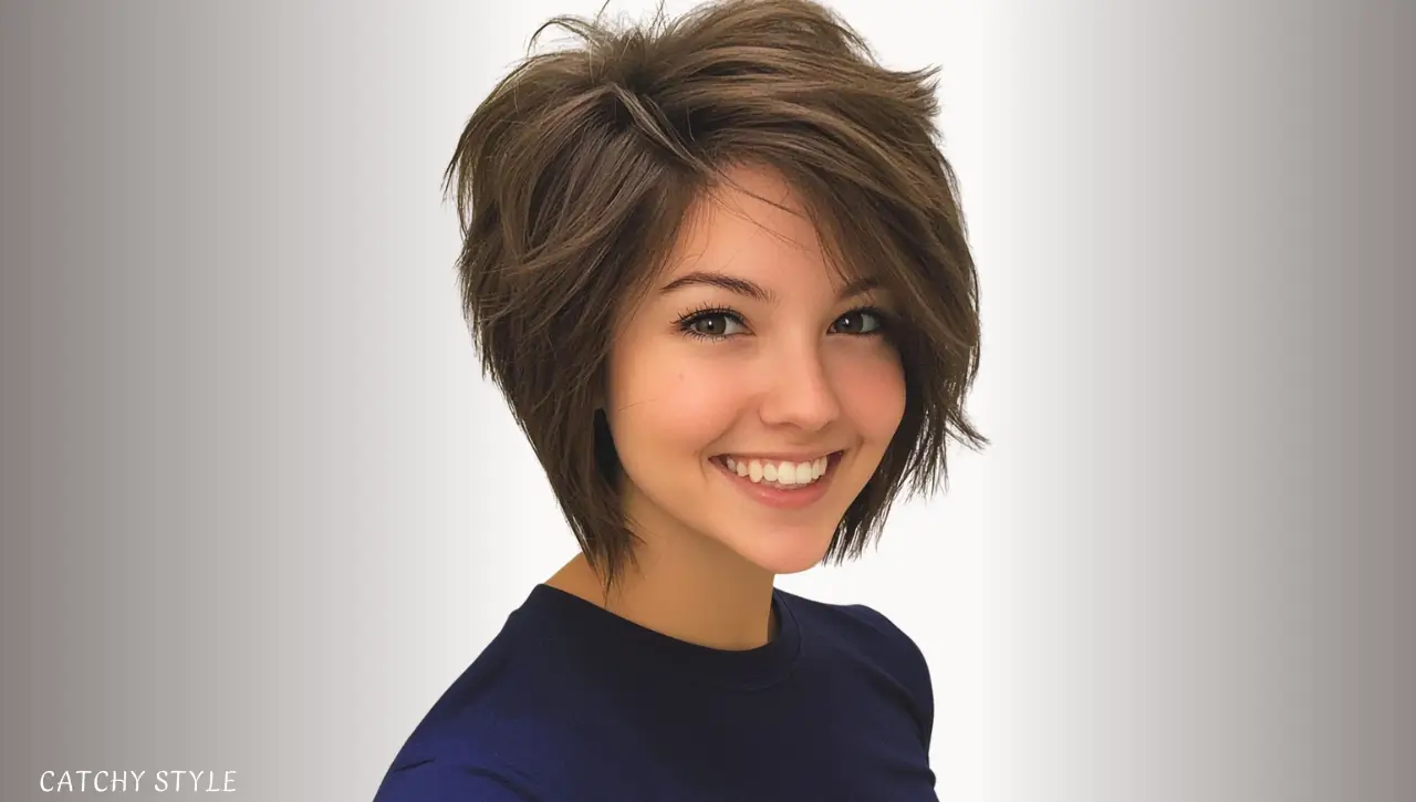 Korean-Inspired Wolf Bob in Dark Brown Korean-Inspired Wolf Bob in Dark Brown