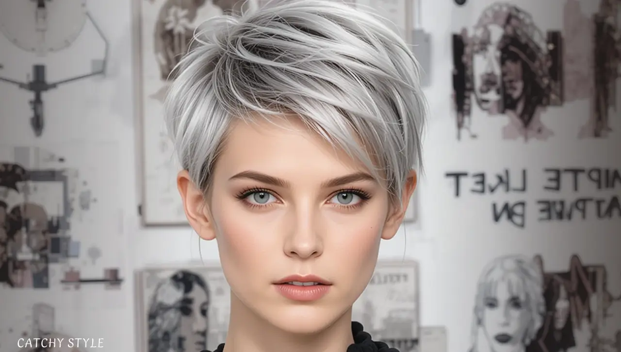 Silver Pixie Cut Silver Pixie Cut