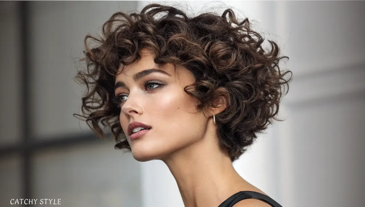 Short Curly Bob Short Curly Bob