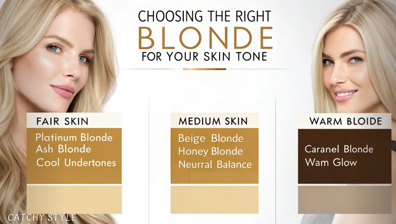 Best blonde hair shades for fair, medium, and warm skin Blonde hair shades matched perfectly to skin tones