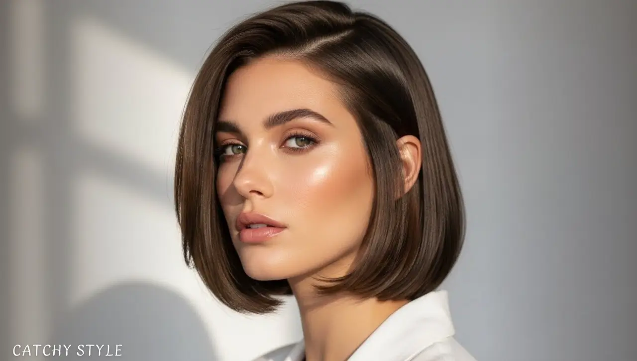 The Modern Bob Haircut: A Versatile and Timeless Look Modern bob haircut with clean lines and elegant style
