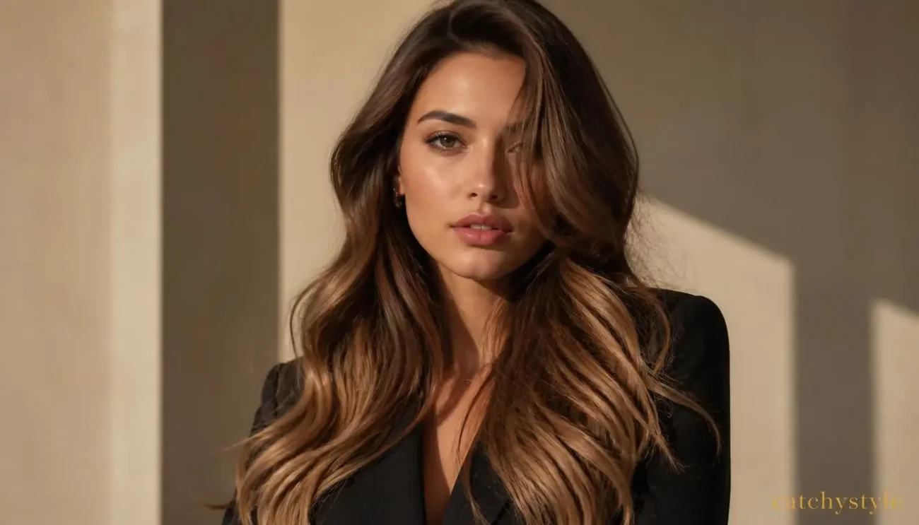 Chestnut Brown Melt Light Brown Hair for Elegant Natural Dimension Chestnut Brown Melt Light Brown Hair with soft gradient waves