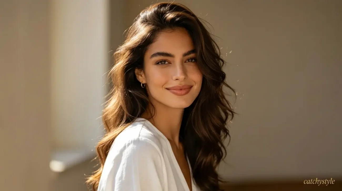 Chestnut Brown Melt Light Brown Hair for Seamless Elegance Chestnut Brown Melt Light Brown Hair with smooth transition
