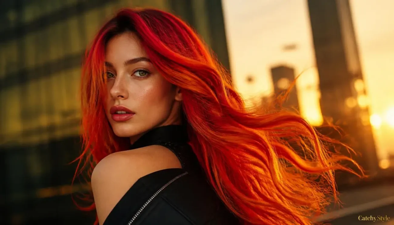 Cherry Red Hair Color Guide to Orange Cherry Red Hair Cherry Red Hair Color Guide to Orange Cherry Red Hair