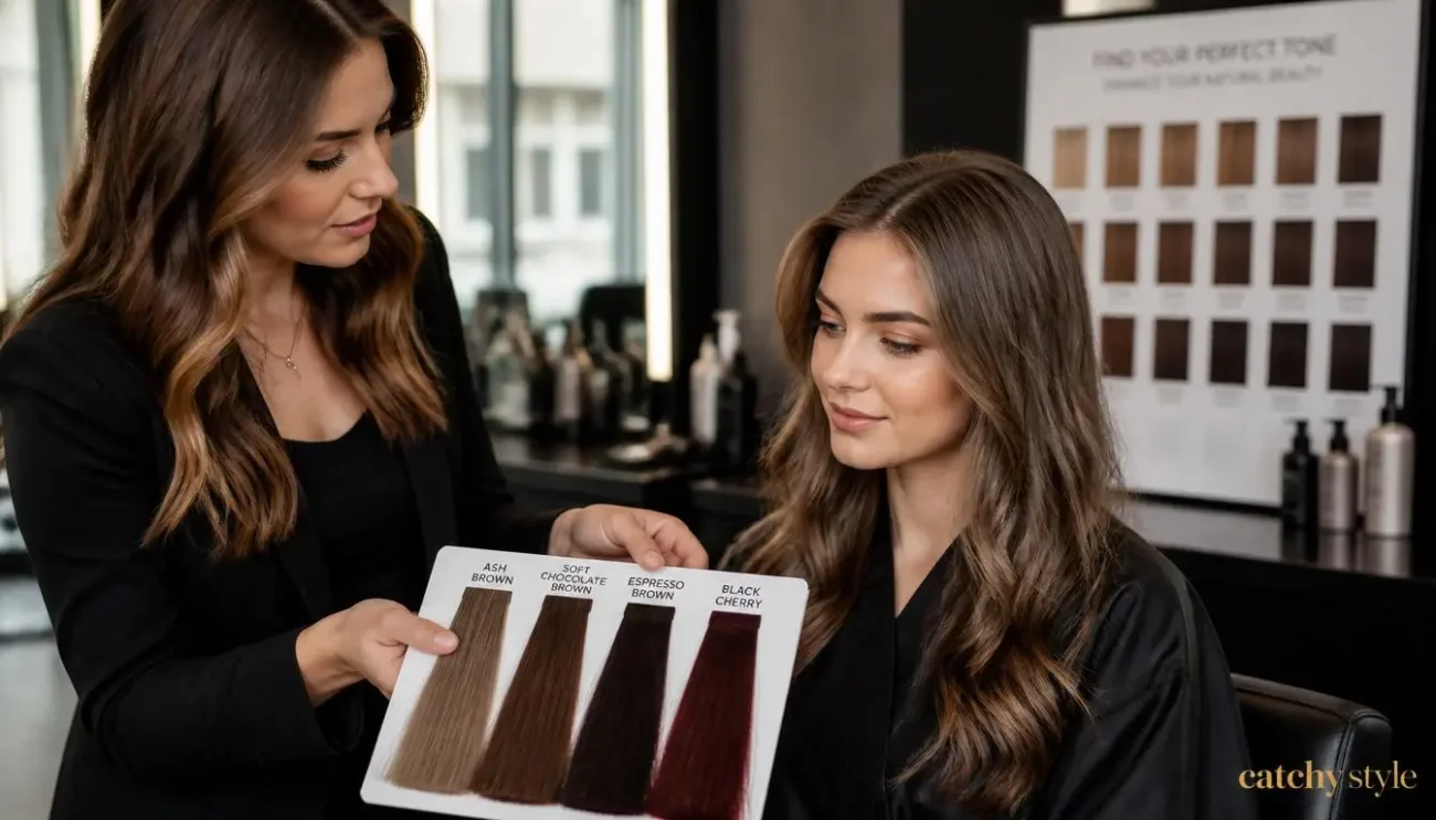 Hair Color From Black: Perfect Shades for Fair Skin Hair color from black fair skin ash chocolate espresso