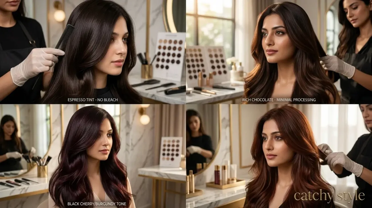 Hair Color From Black: Best No Bleach Hair Colors Guide Hair color from black without bleach chocolate espresso