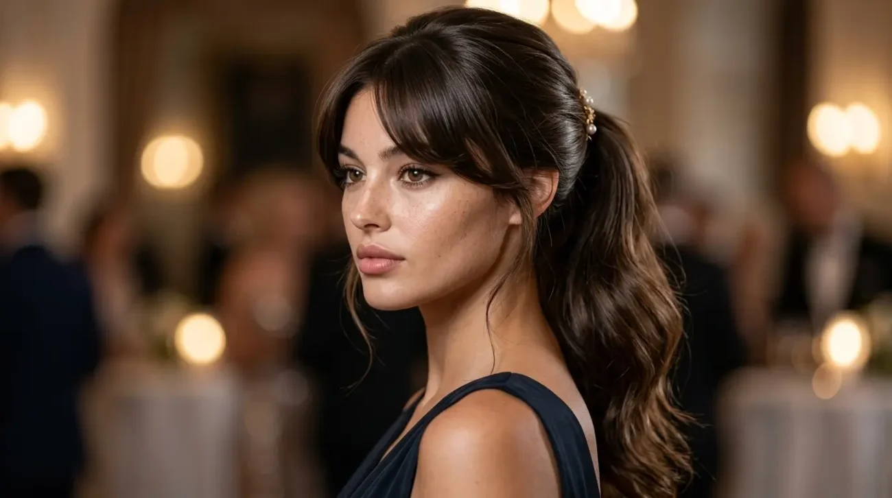 Elegant Ponytail Ideas for Weddings, Parties and Events Elegant ponytail styles for weddings and parties