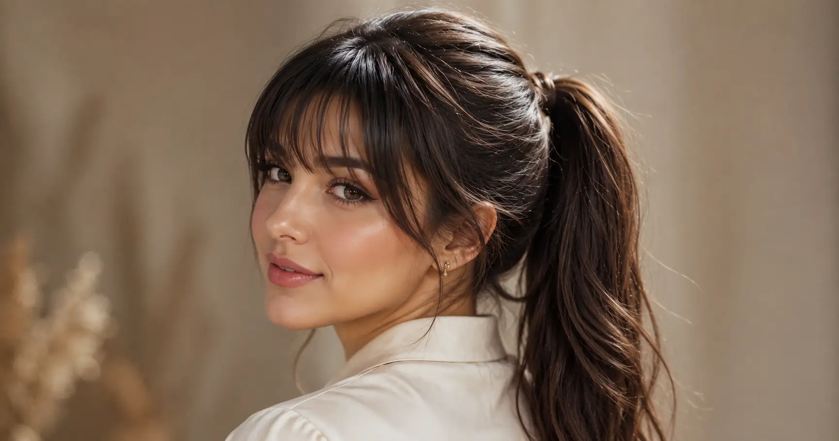 Ponytail With Bangs 7 Stylish Hairstyles for Every Look